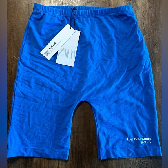 Zara blue leggings - Picture 1 of 3